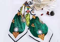 Popularni dizajn trg Digital Printing Silk Shaw