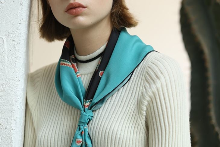 100% Silk Neckerchief